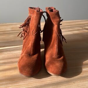 Tom’s Fringe Bootie